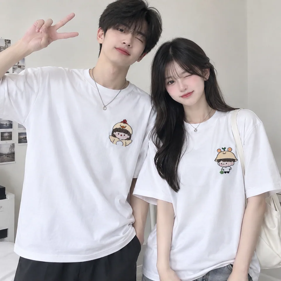 Hai mẫu áo thêu cặp đôi ATUS Clothing